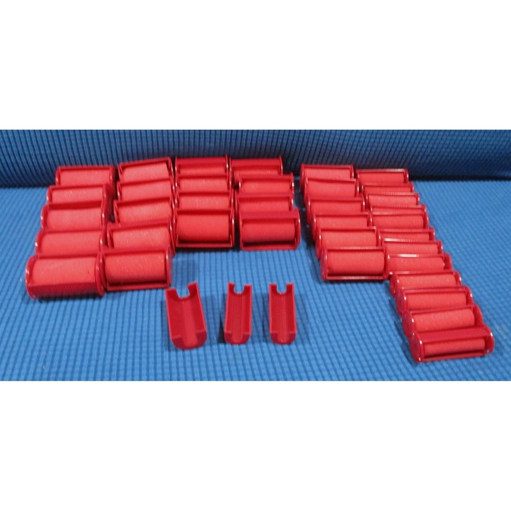Caruso Molecular Steam Hair Rollers 36 Red Foam Rollers 39 Shields Manual Only